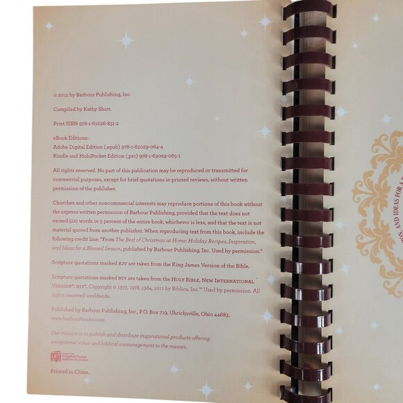 Better Homes Christmas Cooking from the Heart 2004 Best of Christmas Lot of 2 - Picture 3 of 10